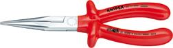 Imagen de ALICATES DE BOCA SEMIRREDONDA VDE 2617 200MM KNIPEX