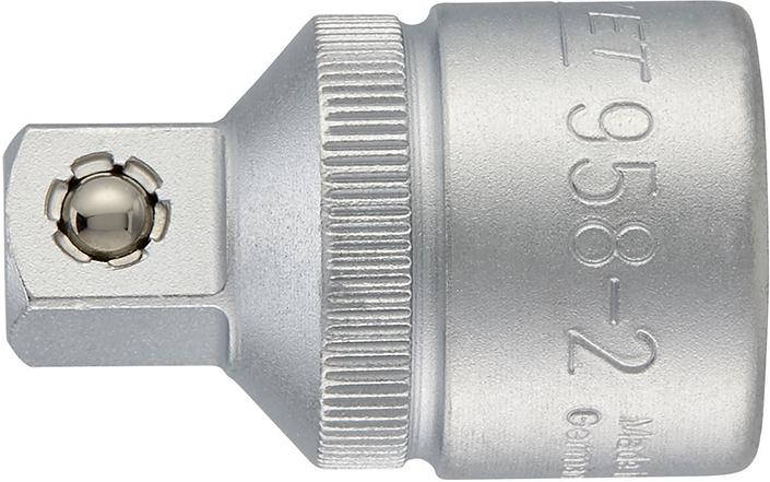 Imagen de PIEZA REDUCTORA 1/2" HEMBRA CUADRADA A 3/8" MACHO CUADRADO HAZET