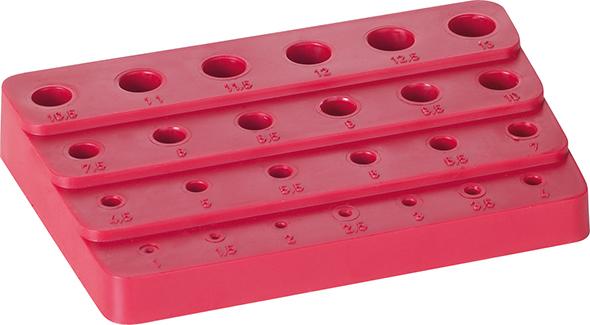 Imagen de SOPORTE DE PLÁSTICO VACÍOCON AUMENTO DE 0,1 DE 5,1-10MM FORTIS