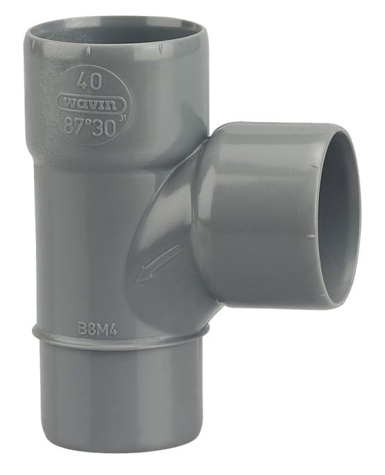 Imagen del producto TE PVC SANITARIA X 87º