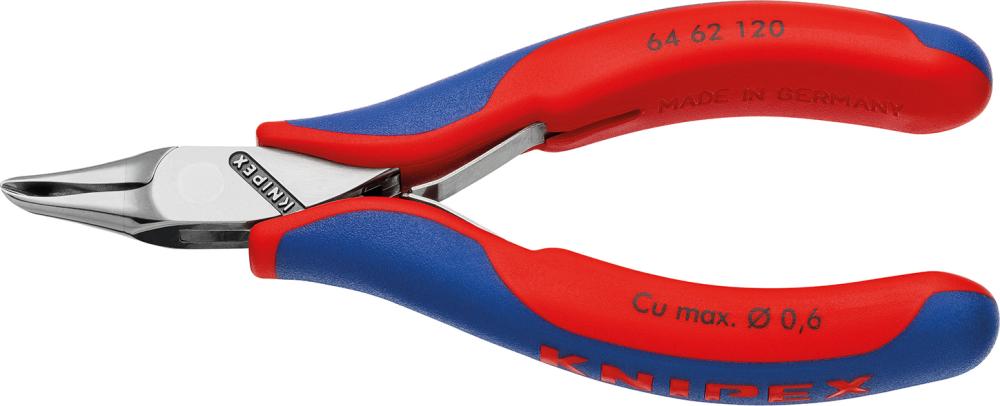 Imagen de ALICATES DE CORTE OBLICUOFRONTAL ELECTRÓNICA CON MINIFILO 120MM KNIPEX