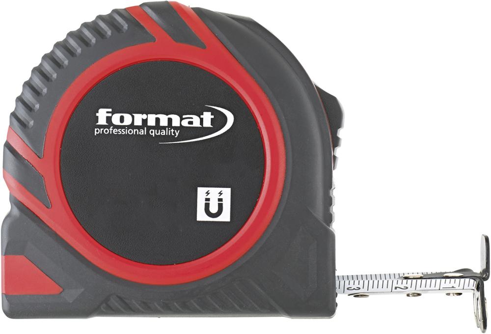 Imagen del producto Cinta métrica de bolsillo8mx25mm imán FORMAT
