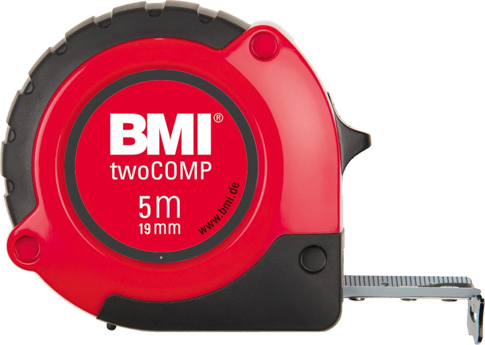 Imagen del producto Cinta métrica de bolsillotwoCOMP 5mx19mm BMI