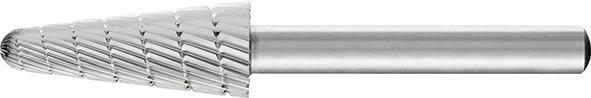 Imagen del producto Fresa c/ mango HSS forma cono redondo L 1020 3 6mm10x20mm Pferd
