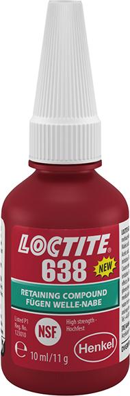 Imagen del producto LOCTITE 638 adhesivo de fijación de juntas resistencia altas temperaturas Loctite