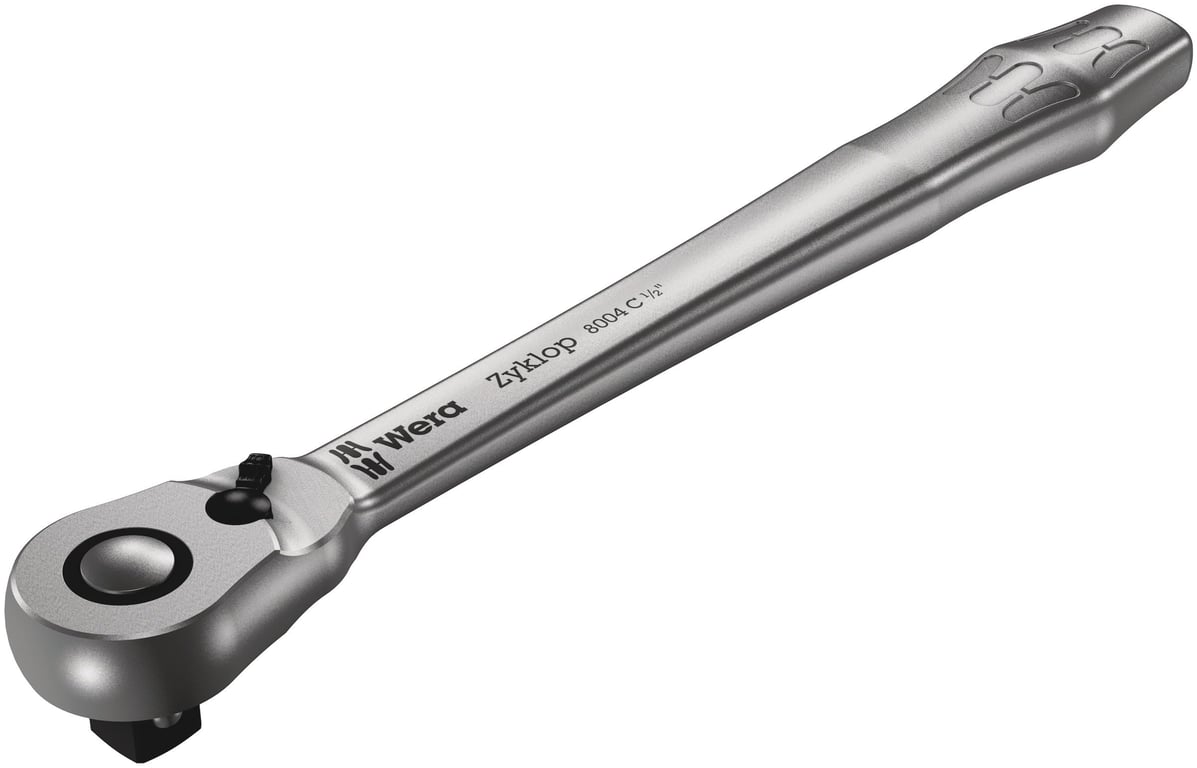 Imagen del producto CARRACA REVERSIBLE 1/2 C/PALANCA ZYKLOP METAL 8004C