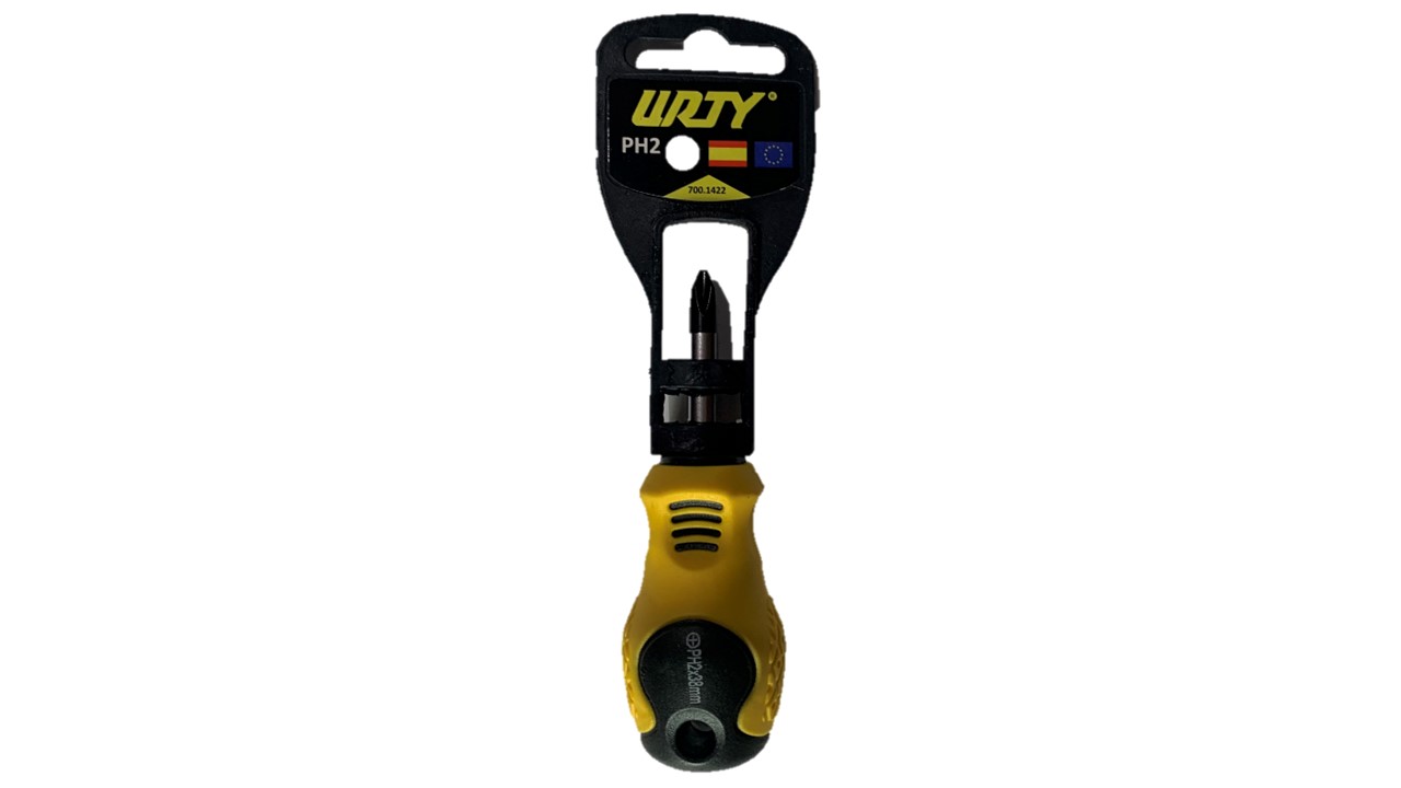 Imagen del producto Destornillador extra corto URTY