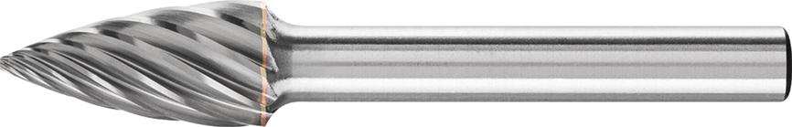Imagen del producto Fresa c/ mango MD forma arco ojival 1020 inox 6mm10x20mm Pferd