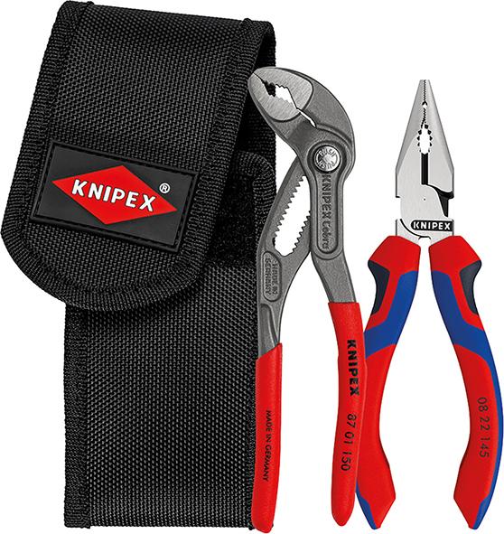 Imagen de JUEGO DE ALICATES DE 2 PIEZAS EN RIÑONERA KNIPEX