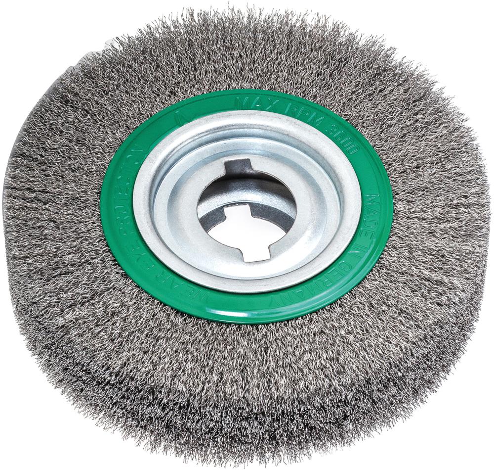 Imagen del producto Cepillo circular inox 250x60mm, ondulado 0,35mmLessmann