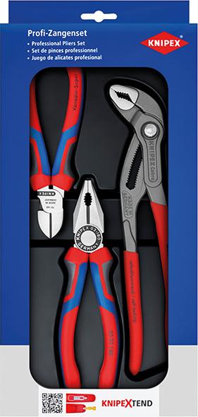 Imagen de JGO ALICATES PROFI 3 PZASKNIPEX