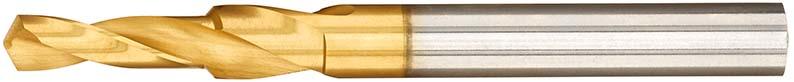 Imagen del producto Broca escalonada HSS TiN agujero roscado 90º M3 GÜHRING