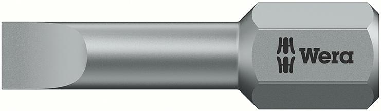 Imagen de PUNTA TORSIÓN 1/4" DIN3126C6,3 PLANO 5,5X0,8X25MM WERA