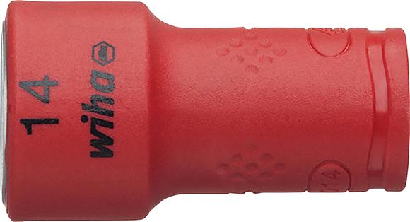 Imagen del producto Pieza llave de vaso hexagonal 1/4" 14mm VDE Wiha
