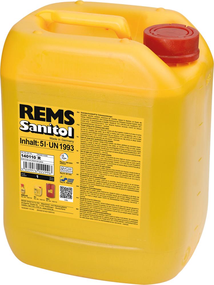Imagen de MATERIAL ROSCADO REMS SANITOL 5 L