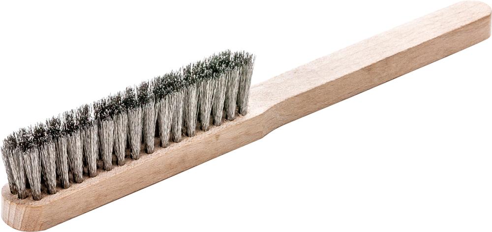 Imagen del producto Cepillo fino de ac. inox.ondlado 0,15mm Lessmann