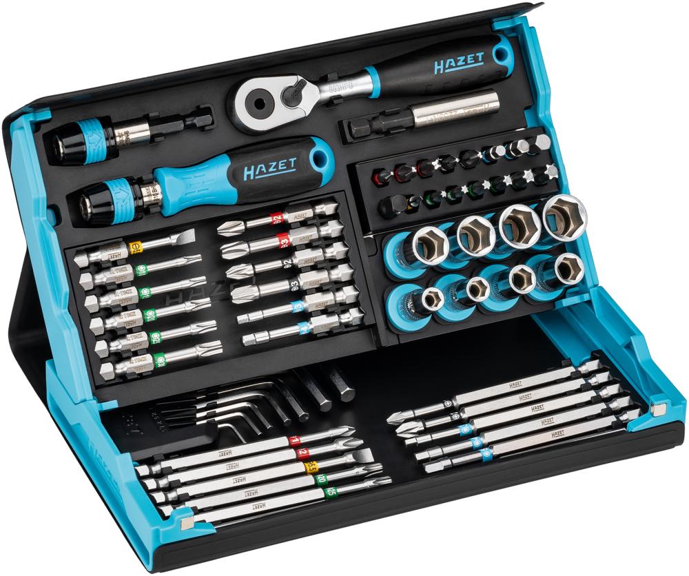 Imagen de JUEGO LLAVES DE VASO 1/4"2200SC-32 96 PIEZAS EN SMARTCASE HAZET