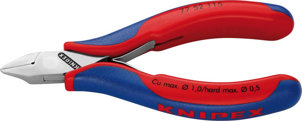 Imagen de CORTAALAMBRES ELECTRÓNICACABEZA PLANA 115MM KNIPEX
