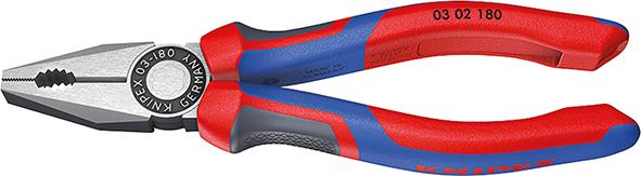 Imagen de ALICATES UNIVERSALES PULIDO CON MANGO VARIOS COMPONENTES 160MM KNIPEX