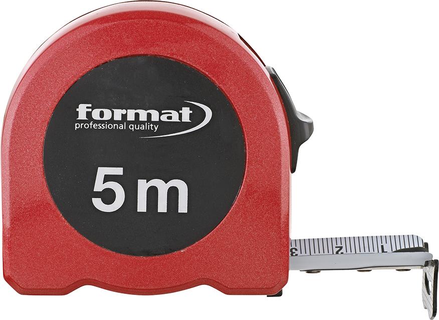 Imagen del producto Cinta métr. bolsillo, alu5mx25mm blanca FORMAT