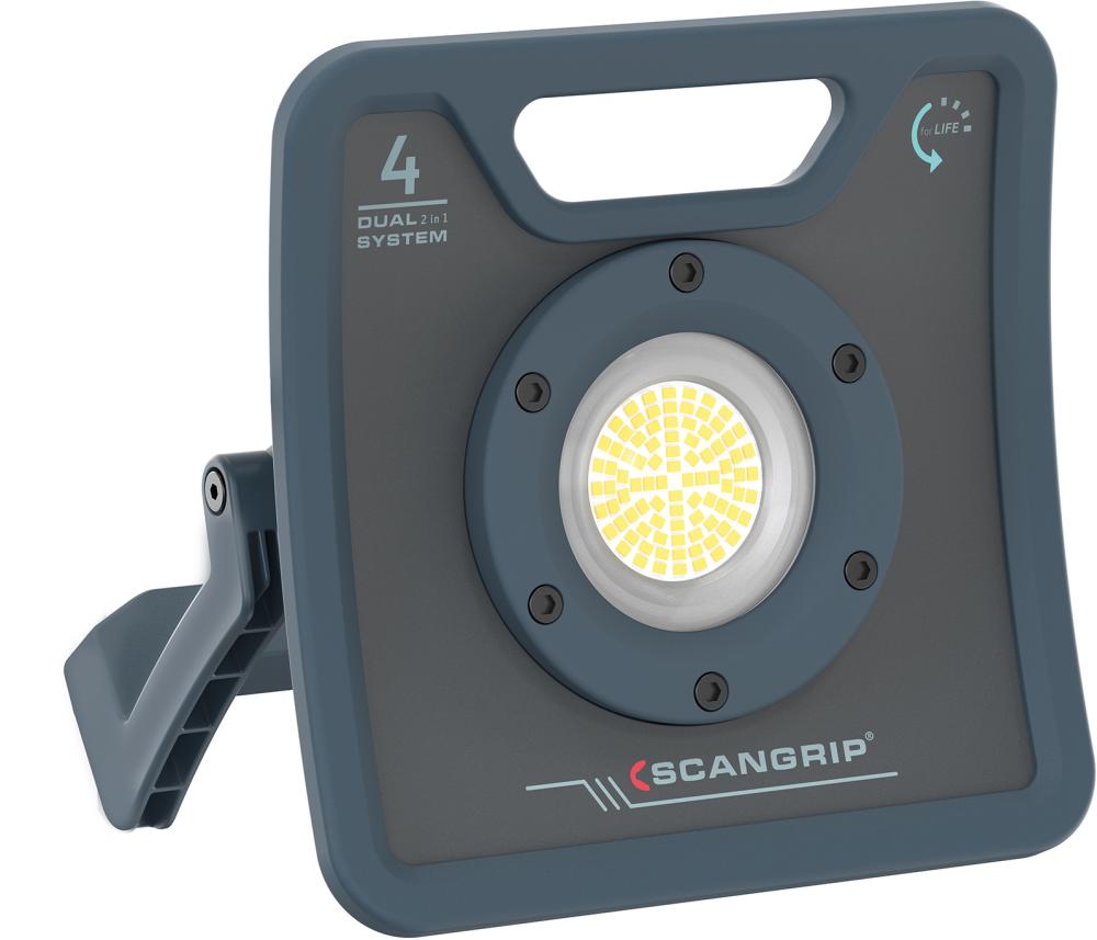 Imagen de LÁMPARA DE TRABAJO DUALSYSTEM NOVA 4K C+R FORE LIFE 400-4000LUMEN SCANGRIP