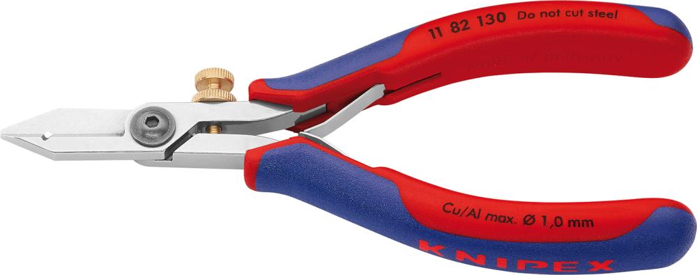 Imagen de ALICATE PELACABLES ELECTRÓNICA 140MM QMM KNIPEX