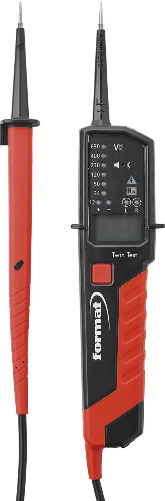 Imagen de DETECTOR DE TENSIÓN 1000V2 POLOS DIGITAL FORMAT
