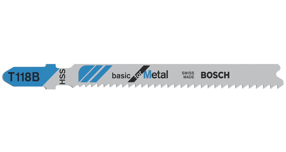 Imagen del producto Hoja sierra calar T 118 Bpaquete c/ 5 u. Bosch