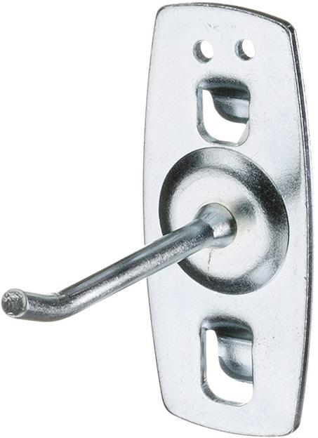Imagen de GANCHO PARA HERRAMIENTAS PANEL PERFORADO 4X50MM ACODADO GEDORE