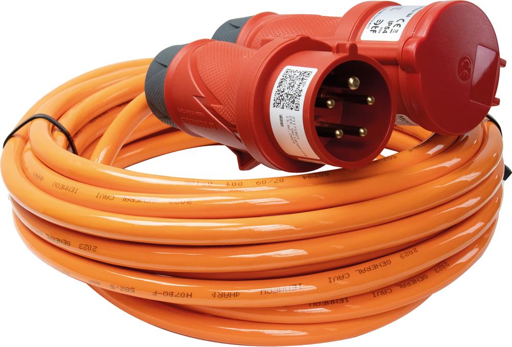Imagen de CABLE ALARGADOR CEE 10M H07BQ-F5G2,5 32A IP54 POWERTOP XTRA MENNEKES