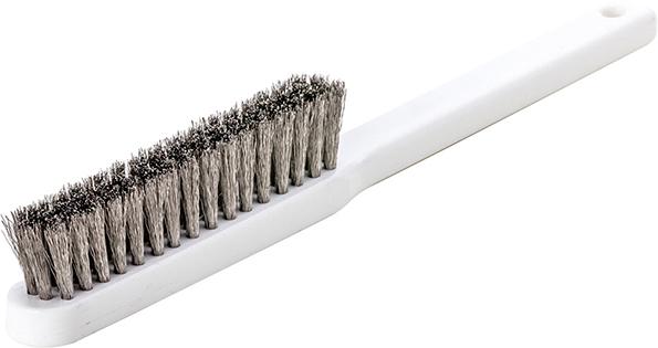 Imagen del producto Cep. fino mango de plás. Acero inox ondlado 0,15mmLessmann