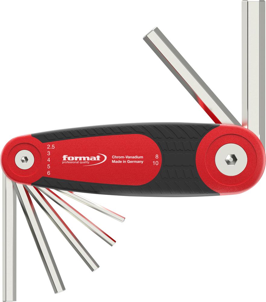 Imagen del producto Soporte plegable manual 7piezas, 2,5-10mm FORMAT