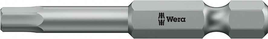 Imagen de PUNTA DUREZA TENAZ 1/4" DIN 3126 E6,3 HEMBRA HEXAGONAL 5X89MM WERA
