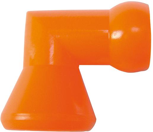 Imagen del producto Conexión angular 2 piezaspara tubo refrigerante 1/4" LOC-LINE