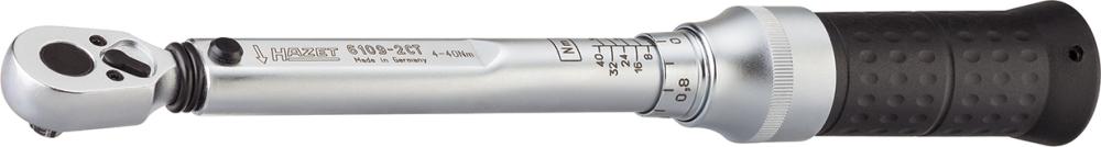 Imagen de LLAVE DINAMOMÉTRICA 6109-2CT 4-40NM 1/4" HAZET
