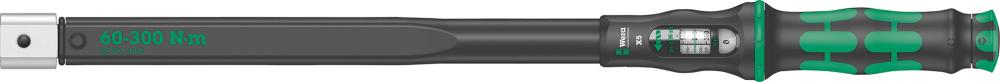 Imagen de LLAVE DINAMOMÉTRICA CLICK-TORQUE X 5 60- 300NM 14X18MM WERA