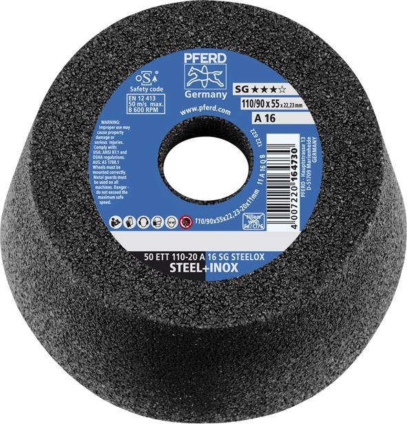 Imagen de MUELA DE COPA 20A16QSG 110X55MM PFERD