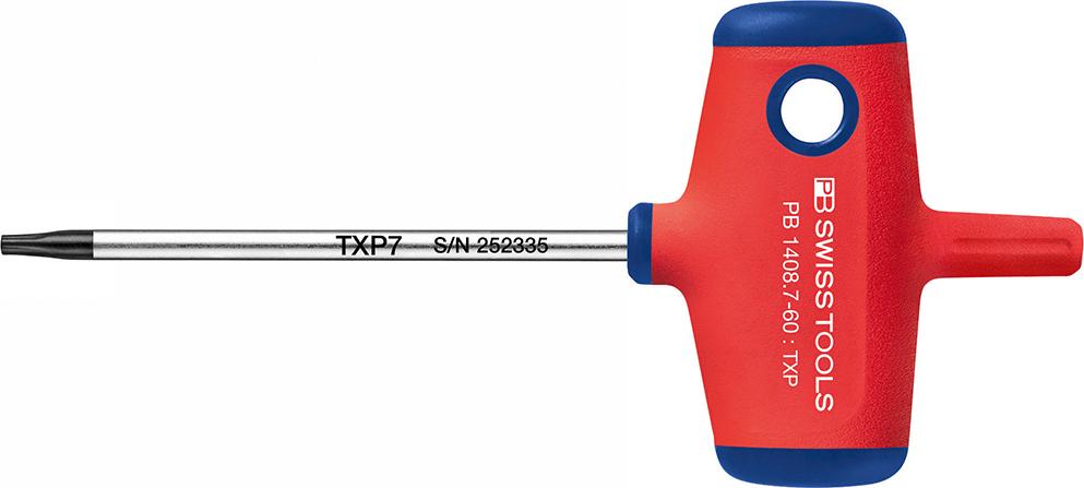 Imagen de DESTORNILLADOR MANGO EN TIP7X60MM PB SWISS TOOLS