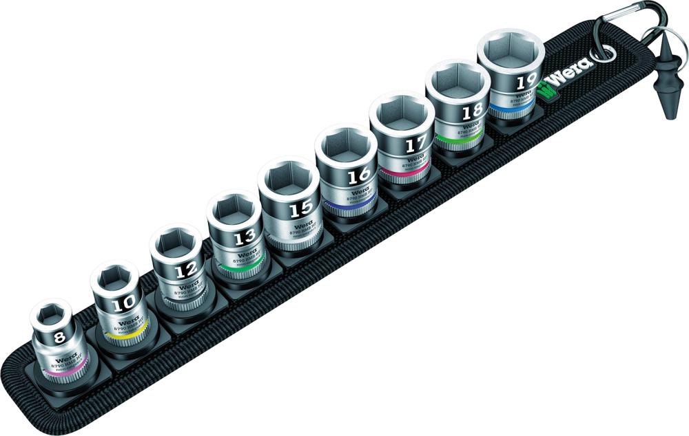 Imagen de LLAVE VASO EN CORREA 3/8"INSERTO HF WERA