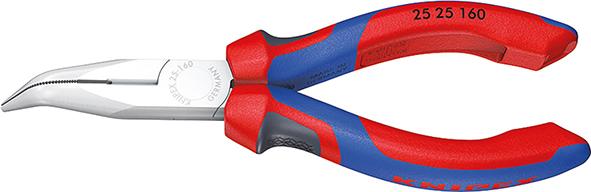 Imagen de ALICATES ELECTRÓNICA 2525CROMADO 160MM KNIPEX