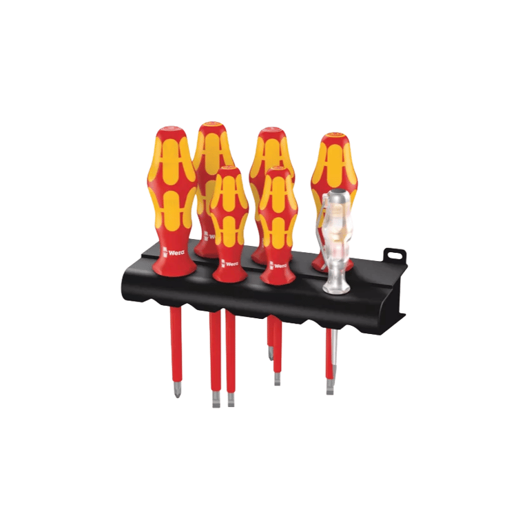 Imagen del producto JUEGO DESTORNILLADOR 1000V VDE 7 PZAS 160 I/7 C/BUSCAPOLOS