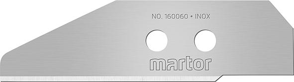 Imagen de CUCHILLA ESPECIAL REDONDEADA PAQUETE CON 5 UNIDADES 160060 INOXIDABLE MARTOR
