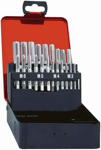 Imagen de JGO MACHOS ROSCAR MANUAL DIN352 HSS M3-12 FORMAT