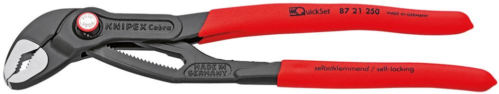 Imagen de ALICATE PICO DE LORO COBRA QUICKSET KNIPEX | AISLADO POR INMERSIÓN VDE