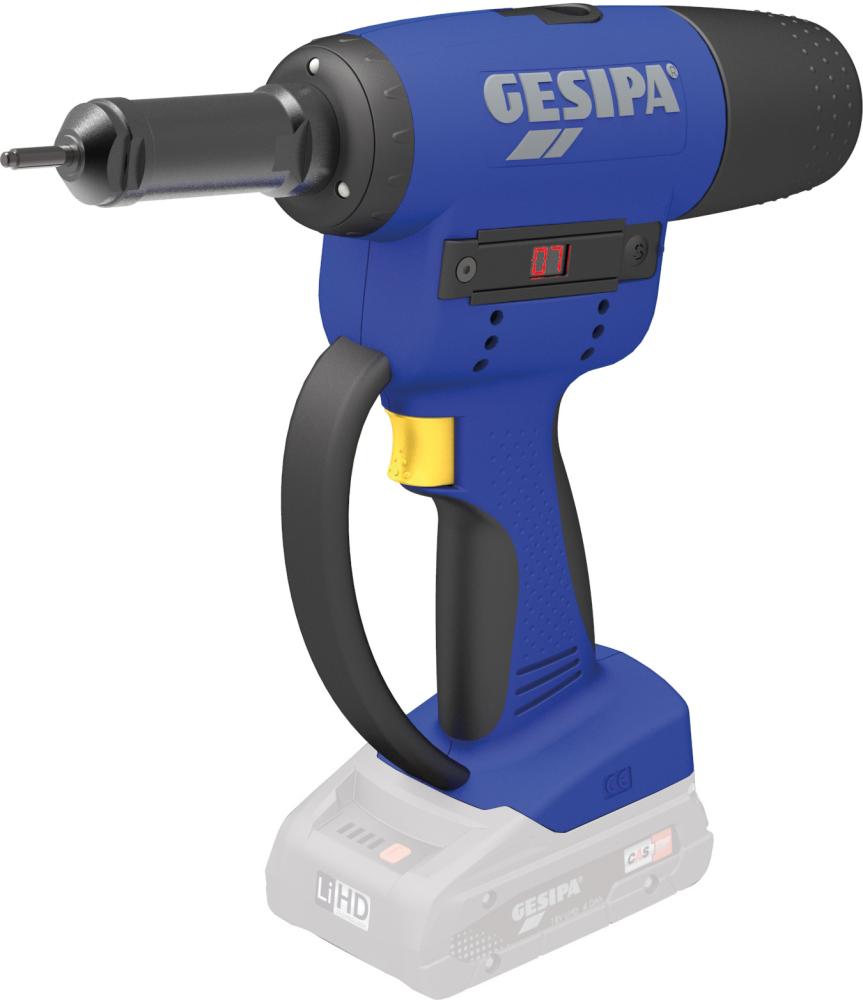 Imagen del producto Pistola tuercas remachables batería solo FireBirdPro Gesipa sin batería sin cargador
