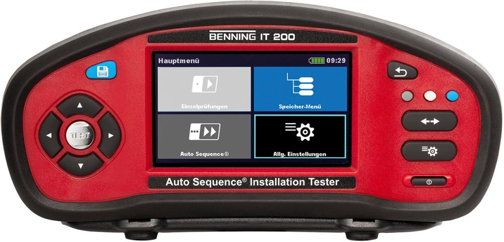 Imagen del producto Comprobador de instalaciones IT 200 Benning