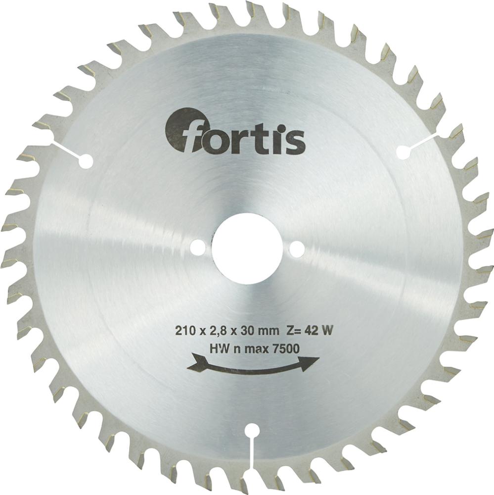 Imagen del producto Hoja sier circ MD 210x3,0x30mm Z42W Fortis