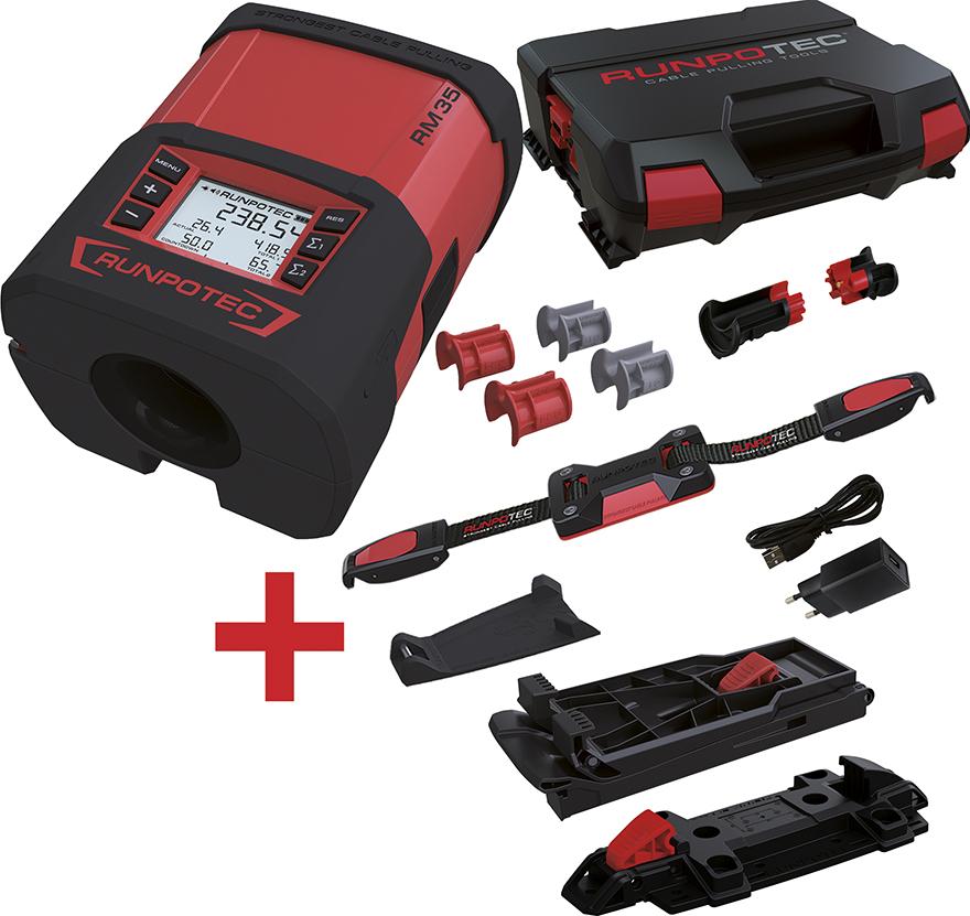 Imagen de MEDIDOR DE LONGITUD DE CABLE RUNPOMETER RM35 RUNPOTEC
