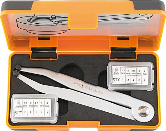 Imagen del producto Jgo llave de espigas ajustable 8-100mm AMF