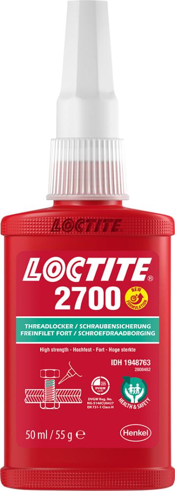 Imagen del producto LOCTITE 2700 BO 50ML EGFDsujeción del tornillos Henkel